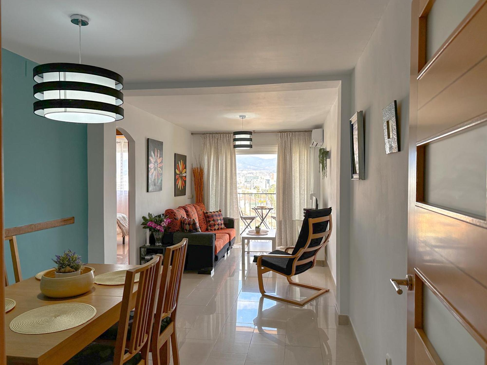 Apartamento Mirador Del Mediterraneo Malaga Bagian luar foto
